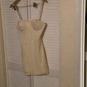 Elegant Cream Women's Top